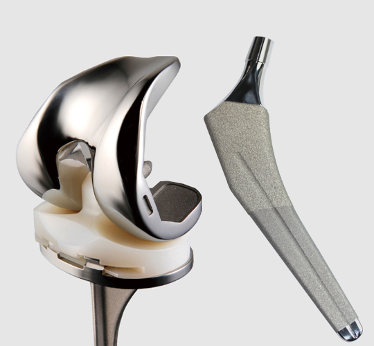 Joint Replacement Prostheses for total hip and knee arthroplasty